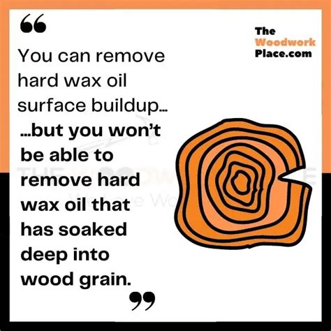 How do you remove hard wax oil from wood?