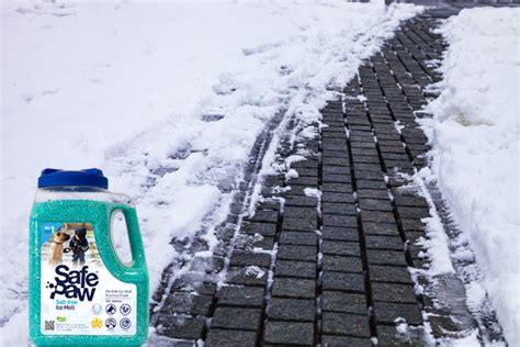 How do you remove ice from concrete?