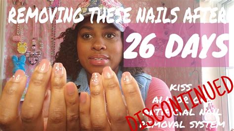 How do you remove kiss nails?