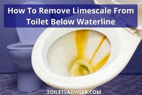How do you remove limescale from a toilet without vinegar?