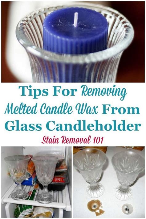 How do you remove melted wax?