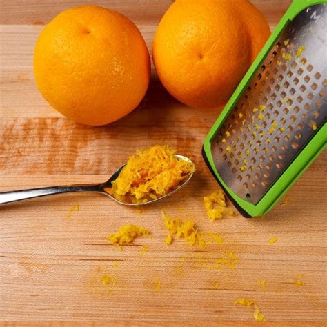 How do you remove orange zest?