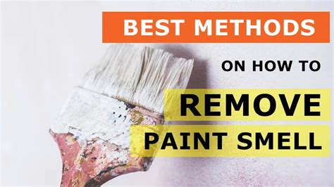 How do you remove paint smell?