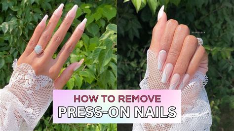 How do you remove press-on nails?