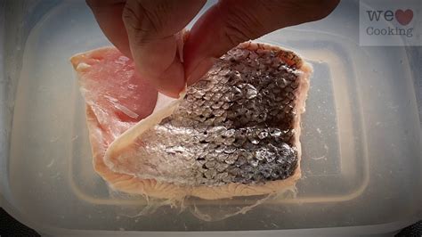 How do you remove skin from fish?