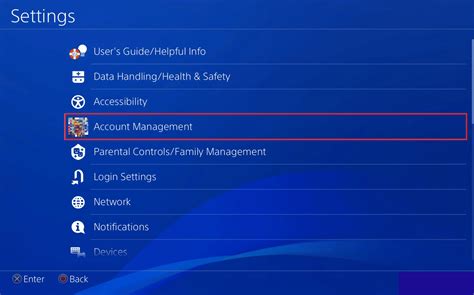 How do you remove someone from your PS4 account?