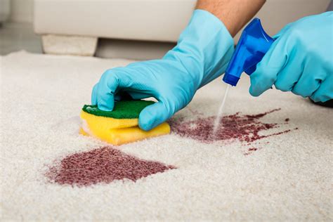 How do you remove strong stains from carpet?