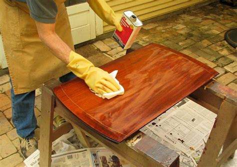 How do you remove varnish from wood chemically?