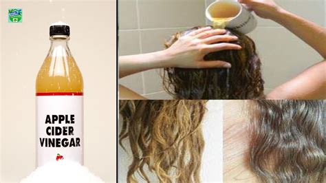 How do you remove vinegar from hair?