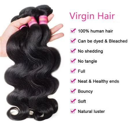 How do you remove virgin hair?