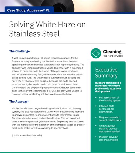 How do you remove white haze from stainless steel?