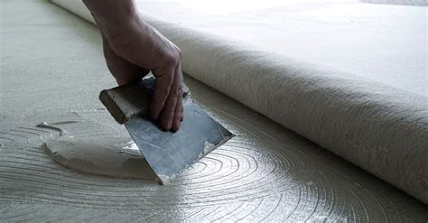How do you remove yellow carpet glue?