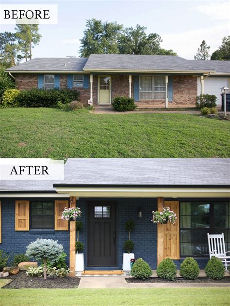 How do you renovate the front of a house?