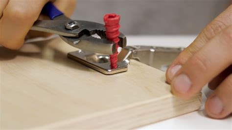 How do you repair screw holes in MDF?