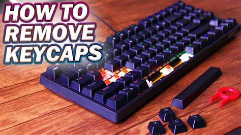 How do you replace keycaps?