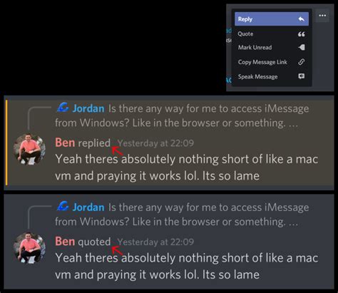 How do you reply on Discord Android?