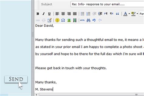 How do you reply to thank you email from manager?