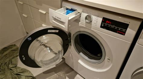 How do you reset a Bosch washing machine?