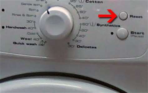 How do you reset the sensor on a Whirlpool washing machine?