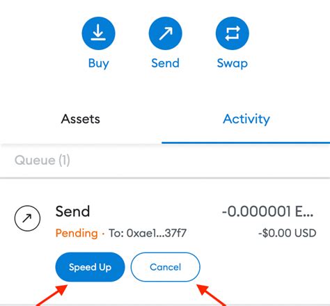 How do you resolve a pending transaction?