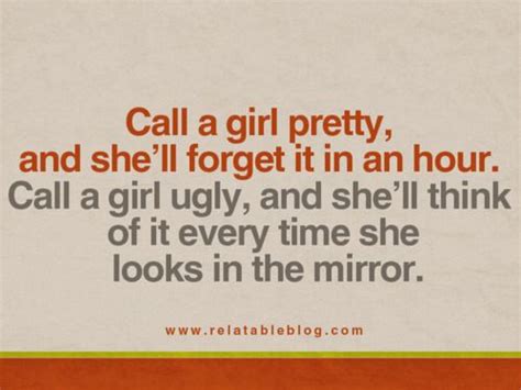 How do you respectfully call a girl pretty?