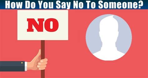 How do you respectfully say no?