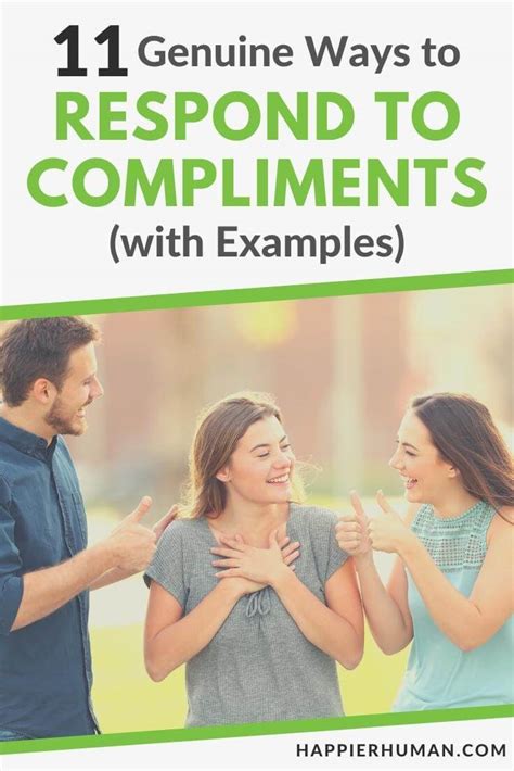 How do you respond to a compliment gracefully?