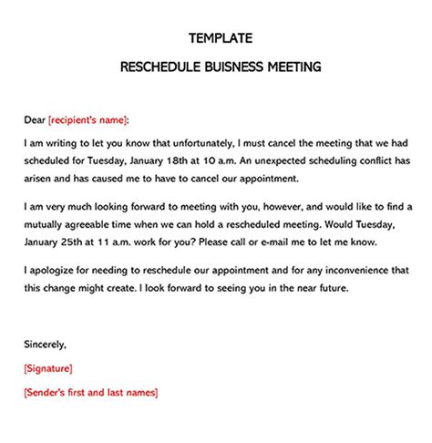 How do you respond to a reschedule meeting email?