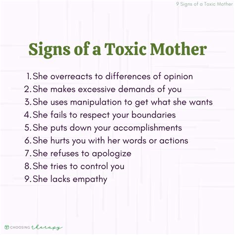How do you respond to a toxic mother?