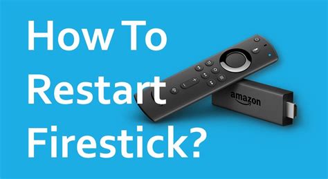How do you restart the NOW TV stick?