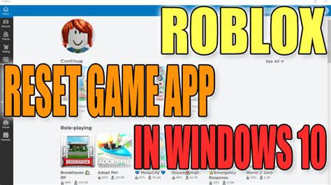 How do you restore a Roblox game?