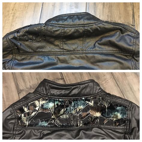 How do you restore a faux leather jacket?