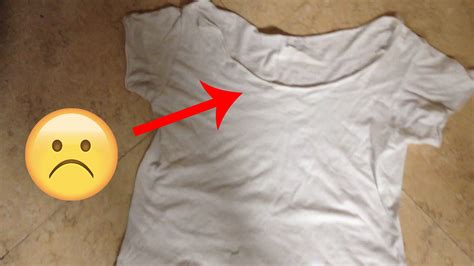 How do you restore stretched clothes?