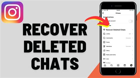 How do you retrieve deleted group chats on Instagram?