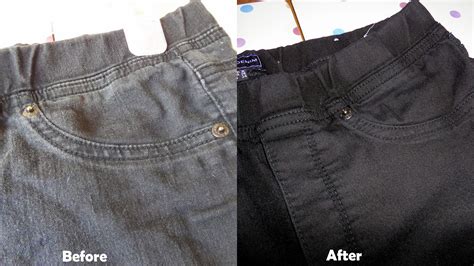 How do you revive faded black jeans?