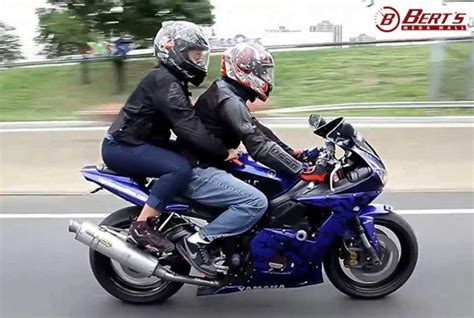 How do you ride a street bike with a passenger?