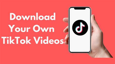 How do you save a TikTok video?