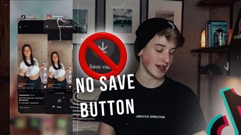 How do you save a video on TikTok if there is no save button?