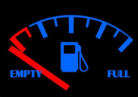 How do you save gas when running on empty?