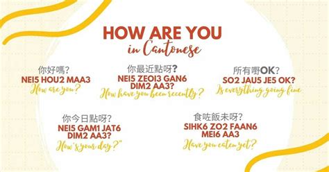 How do you say 6 in Cantonese?