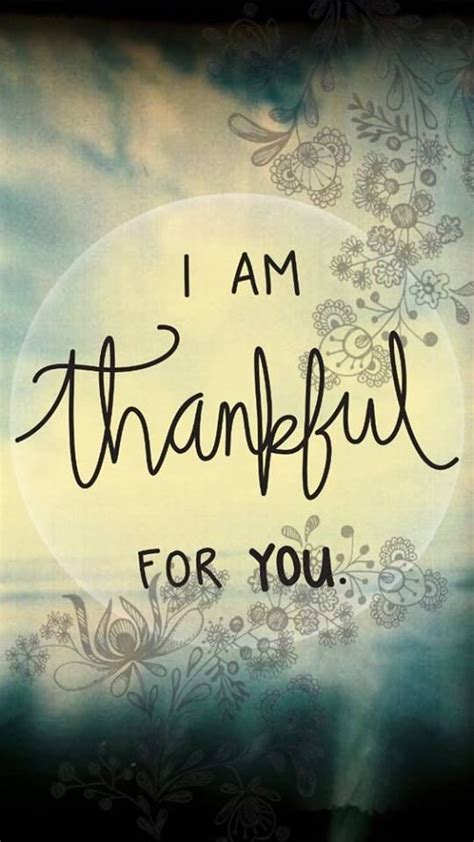 How do you say I'm grateful for you?