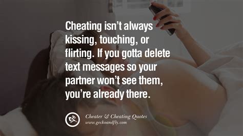 How do you say cheating without saying it?