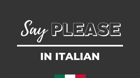 How do you say check please in Italy?