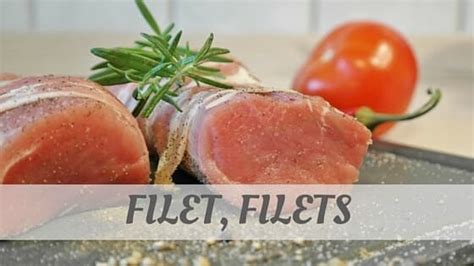 How do you say fillet in USA?