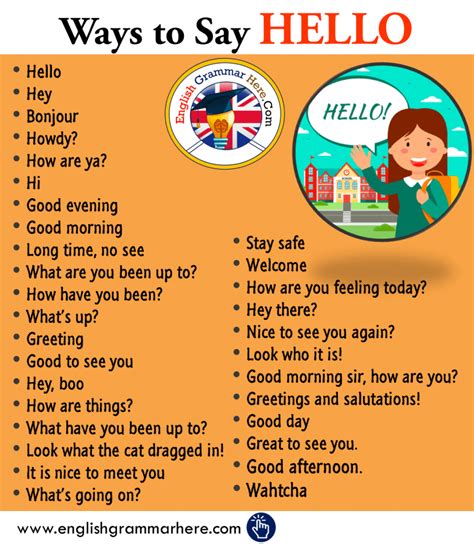 How do you say hello in British?