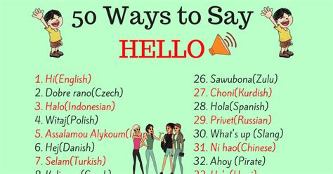 How do you say hello in a rare language?