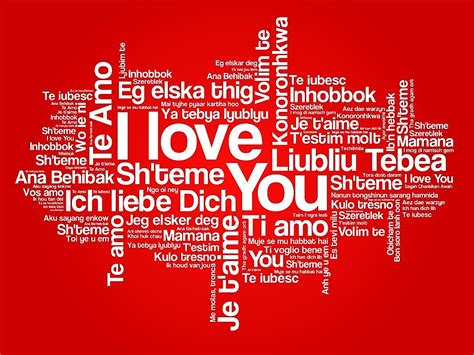 How do you say love in 20 languages?