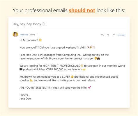 How do you say problem in a professional email?