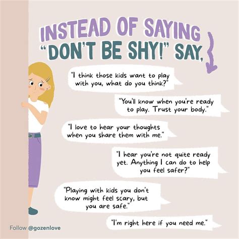 How do you say shy in a nice way?