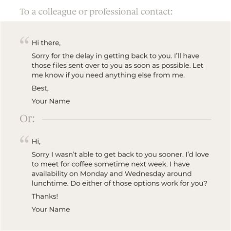 How do you say sorry professionally in an email?